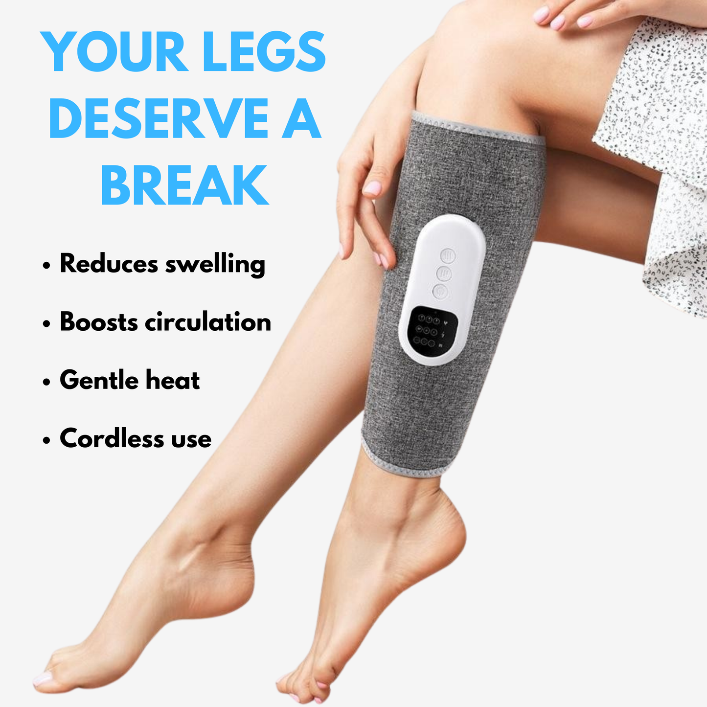 Cordless Heated Leg Massager