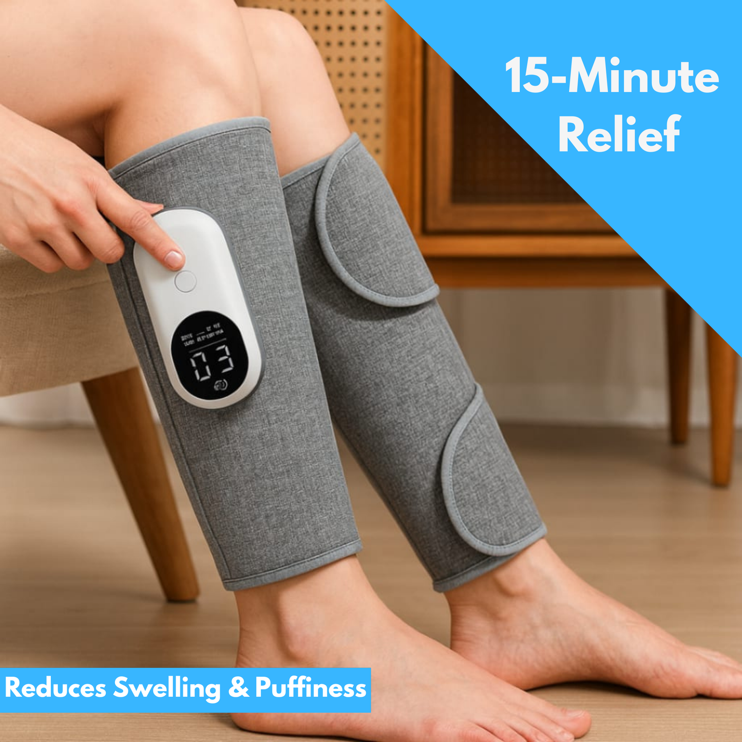 Cordless Heated Leg Massager